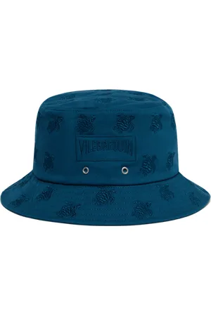 Vilebrequin Embroidered Bucket Hat Turtles All Over