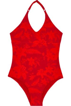 Vilebrequin Costume Intero Bambina Flower Power