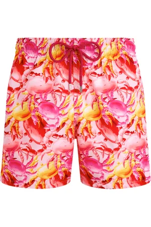 Vilebrequin Pantaloncini Mare Uomo Ultraleggeri E Ripiegabili Crab Balloons