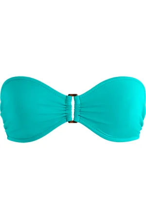Vilebrequin Top Bikini Donna A Fascia Tinta Unita