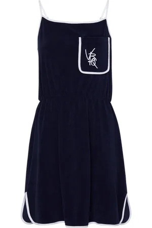 Vilebrequin Vestito Donna A Canotta In Spugna Vbq Line