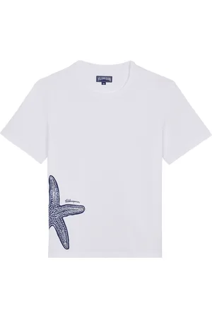 Vilebrequin T-shirt Uomo In Cotone Biologico Starlettes