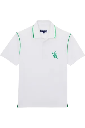 Vilebrequin Polo Uomo In Piquet Di Cotone Vbq Line