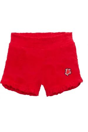 Vilebrequin Shorts Bambina In Spugna Jacquard Flower Power
