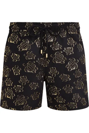Vilebrequin Pantaloncini Mare Uomo Jacquard Ronde Des Tortues