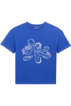 Vilebrequin T-shirt Bambino In Cotone Biologico Poulpes