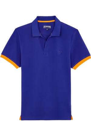 Vilebrequin Polo Uomo In Cotone Tinta Unita