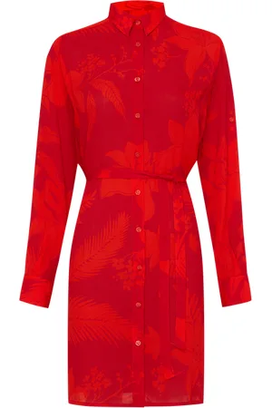 Vilebrequin Chemisier Donna In Viscosa Flower Power