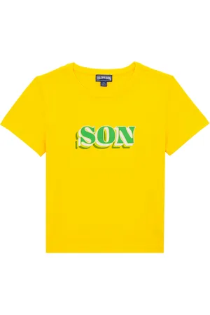 Vilebrequin T-shirt Bambino In Cotone Biologico Modello Padre E Figlio