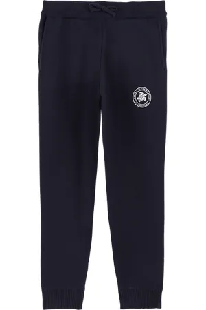 Vilebrequin Pantaloni Jogger Bambino In Cotone Tinta Unita