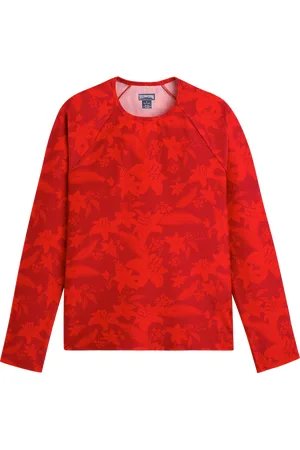 Vilebrequin Rash Guard Donna A Maniche Lunghe Flower Power