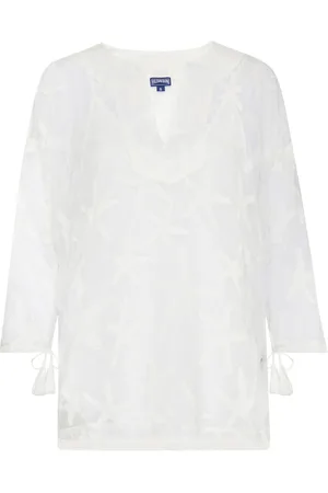 Vilebrequin Camicia Donna In Seta Tinta Unita