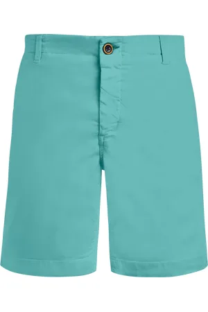Vilebrequin Bermuda Uomo In Raso E Tencel Tinta Unita