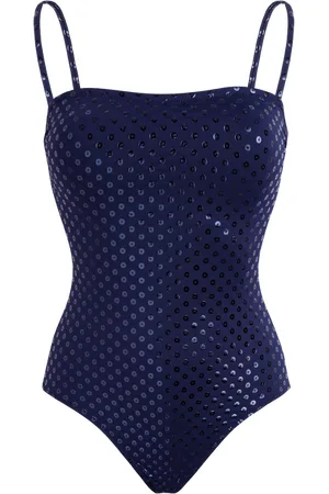 Vilebrequin Costume Intero Donna Con Corpetto Relief Sparkling