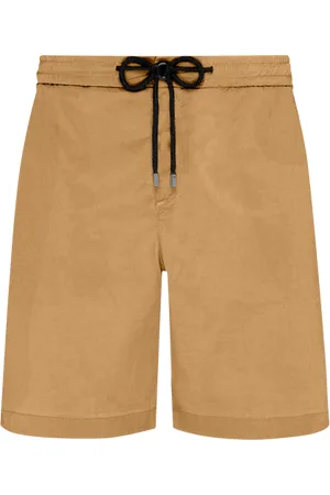 Vilebrequin Bermuda Uomo In Cotone, Raso E Tencel