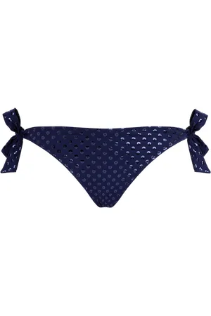 Vilebrequin Slip Bikini Donna Con Laccetti Laterali Relief Sparkling