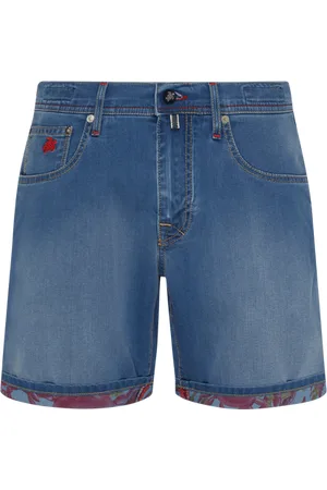 Vilebrequin Bermuda Uomo In Denim Crab Balloons