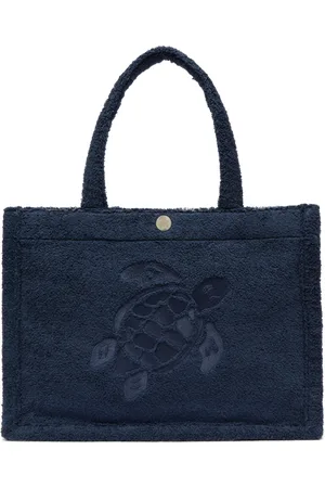 Vilebrequin Borsa Da Spiaggia Donna In Spugna Turtle