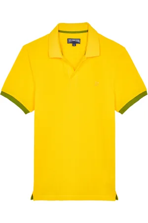 Vilebrequin Polo Uomo In Cotone Tinta Unita