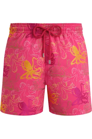 Vilebrequin Costume Da Bagno Uomo Ricamato Octopussy