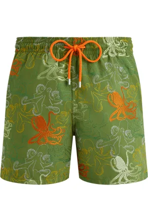 Vilebrequin Costume Da Bagno Uomo Ricamato Octopussy