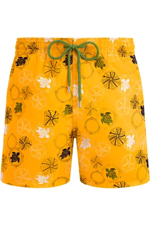 Vilebrequin Pantaloncini Mare Uomo Ricamati Oursins