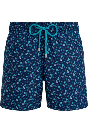 Vilebrequin Pantaloncini Mare Uomo Micro Ronde Des Tortues Rainbow