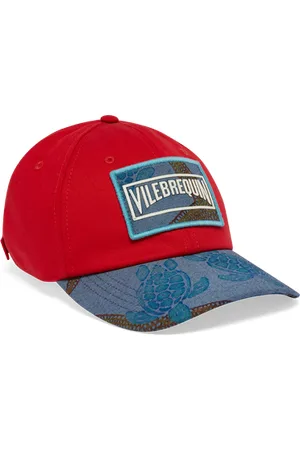 Vilebrequin Cappellino Uomo In Denim Starfish