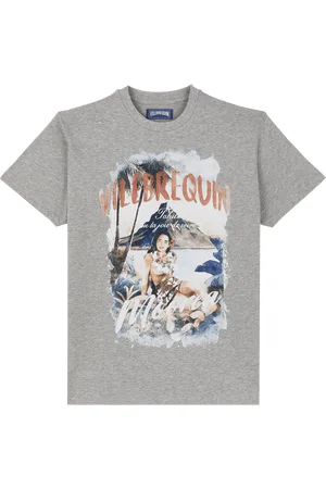 Vilebrequin T-shirt Uomo In Cotone Vbq Moorea
