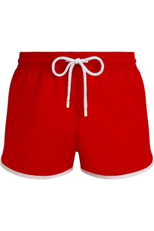 Vilebrequin Pantaloncini Mare Uomo Ultraleggeri Tinta Vbq Line