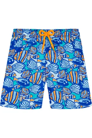 Vilebrequin Pantaloncini Mare Bambino Fishy Vibes