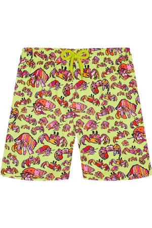 Vilebrequin Pantaloncini Mare Bambino Ultraleggeri E Ripiegabili Hermit Crabs