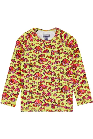 Vilebrequin Rash Guard Bambino A Maniche Lunghe Hermit Crabs