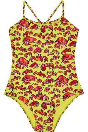 Vilebrequin Costume Intero Bambina Hermit Crabs