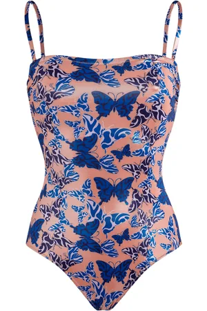 Vilebrequin Costume Intero Donna A Corpetto Disco Butterfly