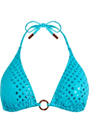 Vilebrequin Top Bikini Donna A Triangolo Relief Sparkling