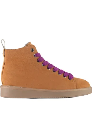 Panchic Ankle boot suede faux fur lining