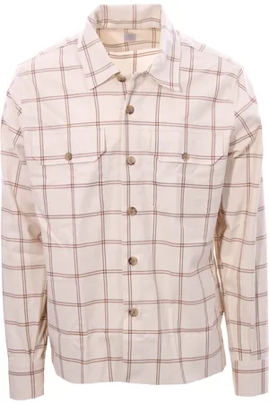 ELEVENTY Camicia over a quadri