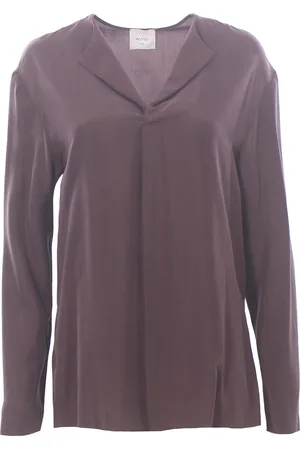 ALYSI Blusa habutay in seta