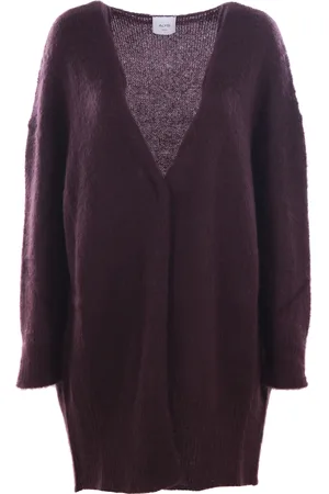ALYSI Cardigan lungo senza bottoni