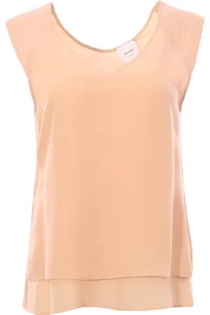 ALYSI Blusa georgette collo a v
