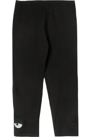 Chiara Ferragni Leggings in cotone stretch occhio