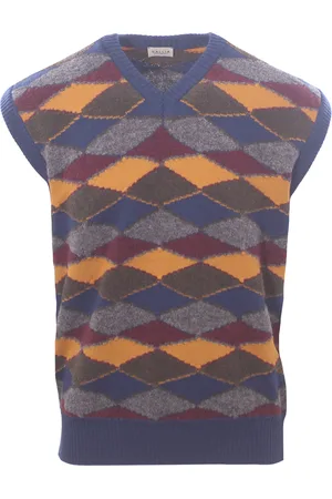 Gallia Gilet scollo a v in lana vergine
