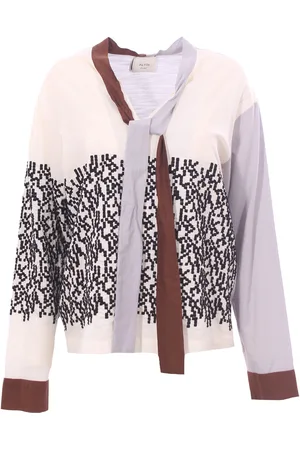 ALYSI Blusa con nodo