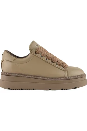 Panchic Lace-up leather
