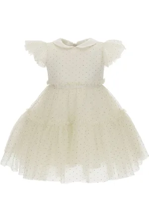 MONNALISA Abito con tulle e glitter
