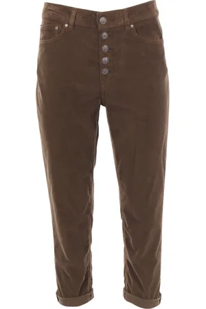 Dondup Pantaloni koons in velluto millerighe
