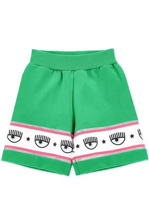 Chiara Ferragni Shorts con logo in cotone stretch