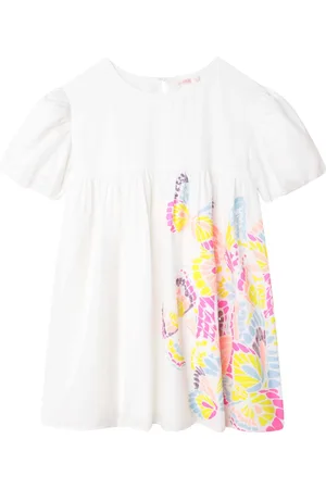 Billieblush Abito farfalla in cotone
