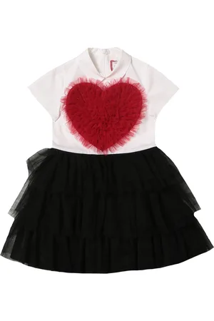 Simonetta Abito in tulle con balze